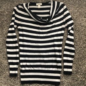 Striped Scoop Neck Blouse